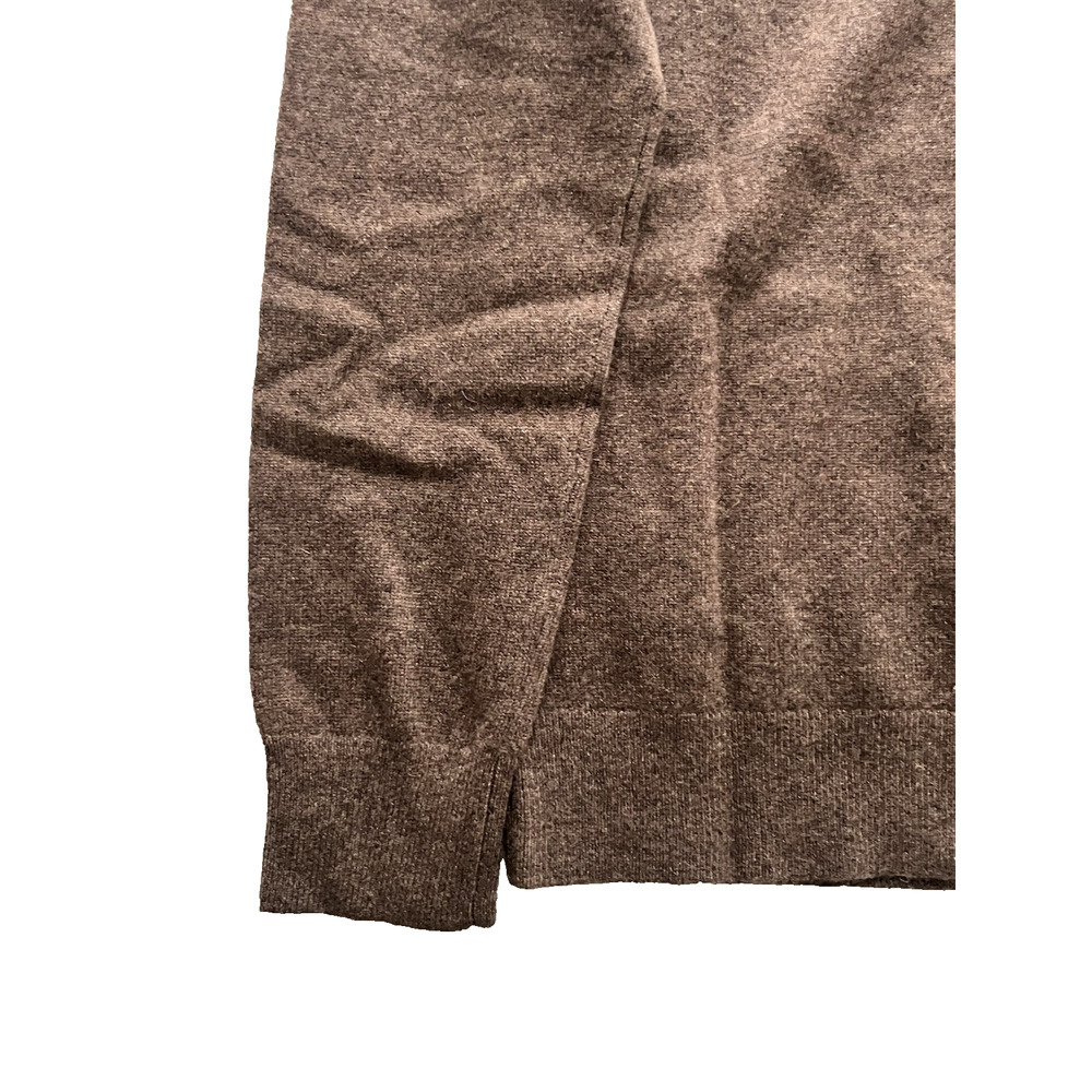 Quince Mongolian Cashmere Full Zip Hoodie Womens S Brown Sweater Capsule Luxury - Picture 8 of 9